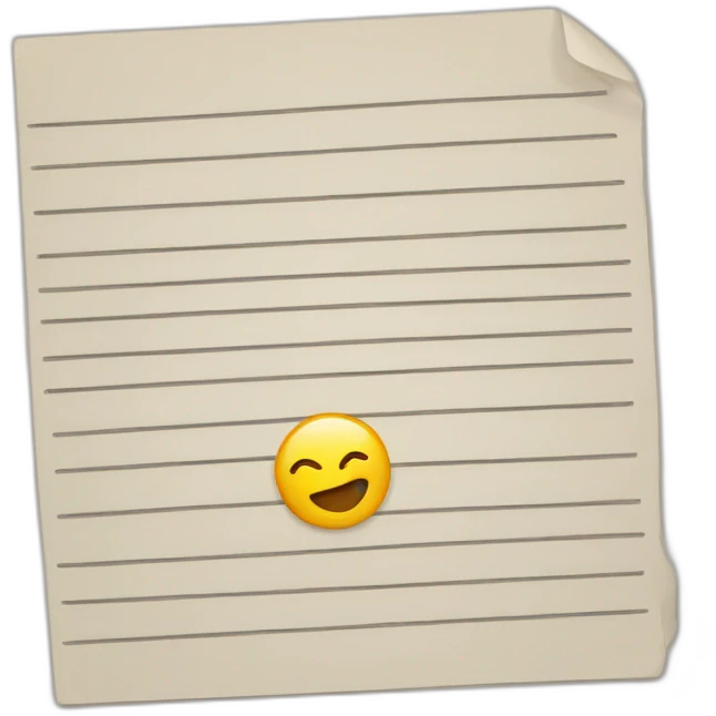 document emoji