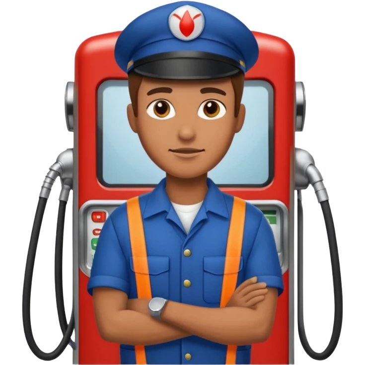 gas pump worker emoji