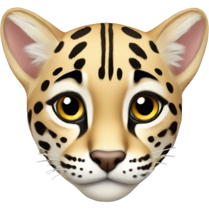 ocelot realistic emoji