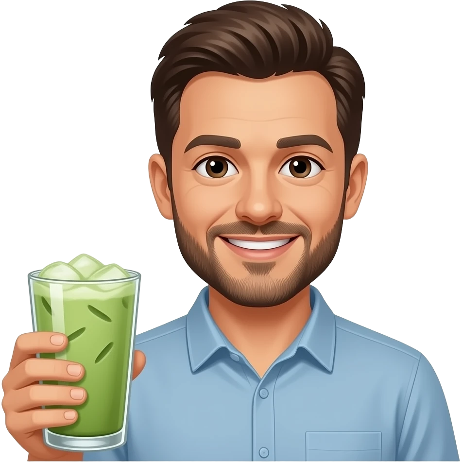 david bellemere iced matcha emoji