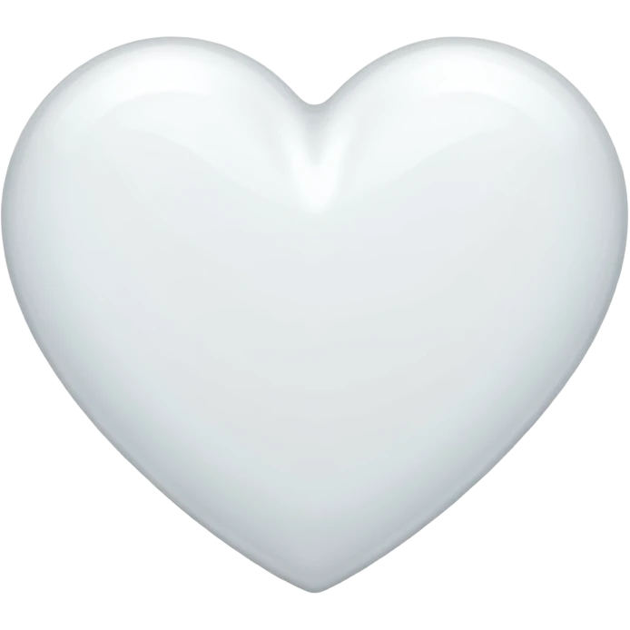 white heart emoji