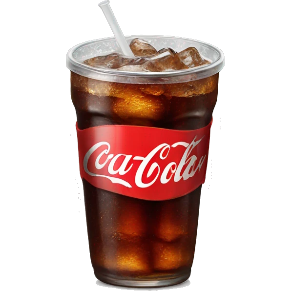 Cup of coke cola emoji