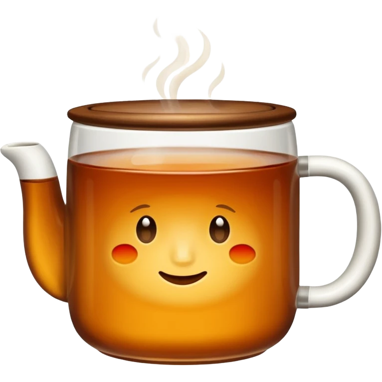 steaming mug of tea emoji