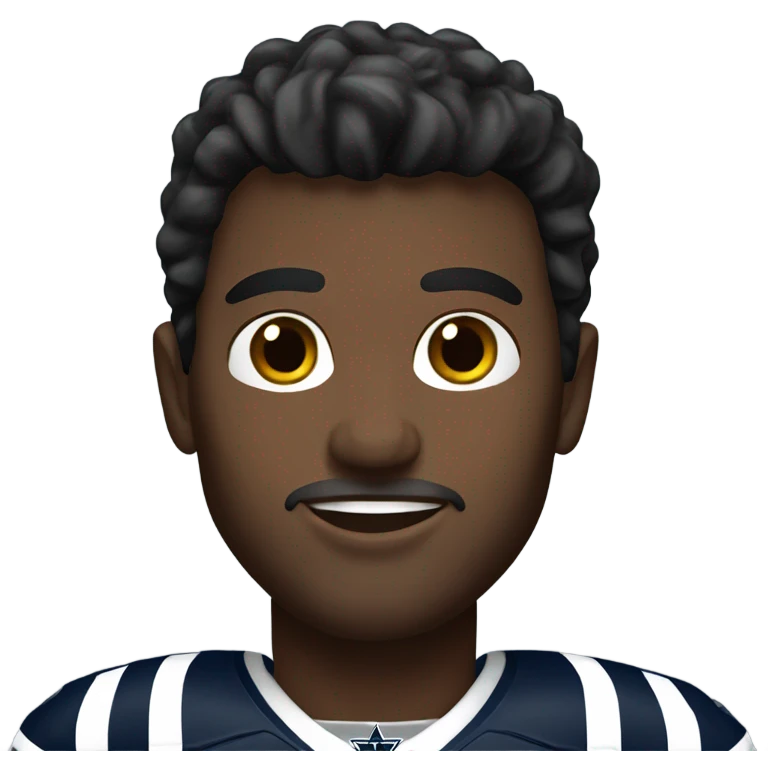 Dallas cowboys male brunette  emoji