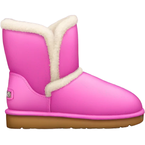 pink Uggs emoji