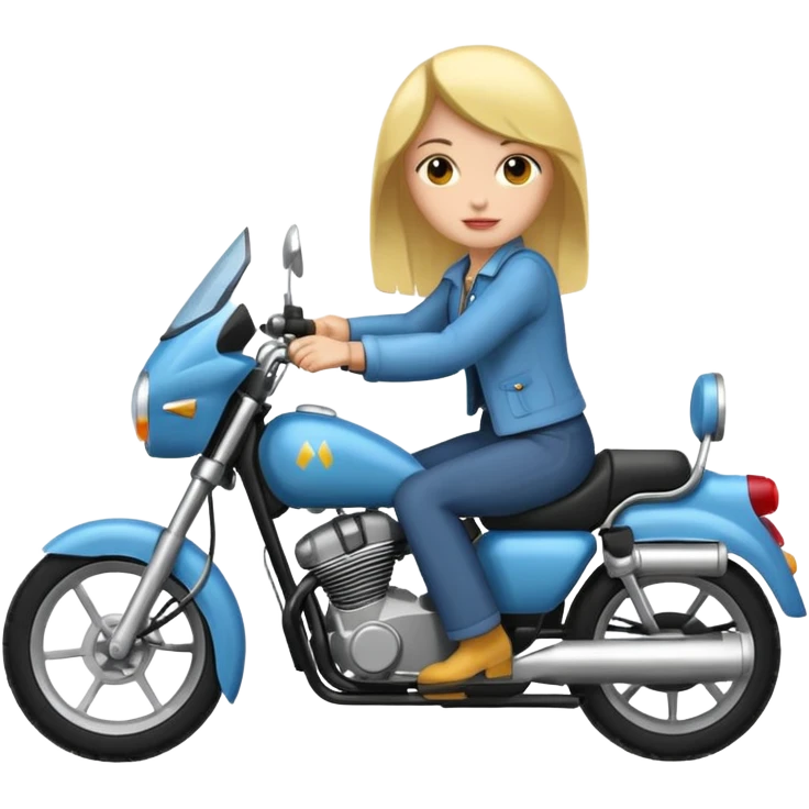 Grab moto women emoji