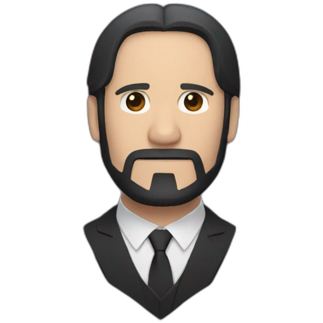 John Wick mimoji emoji