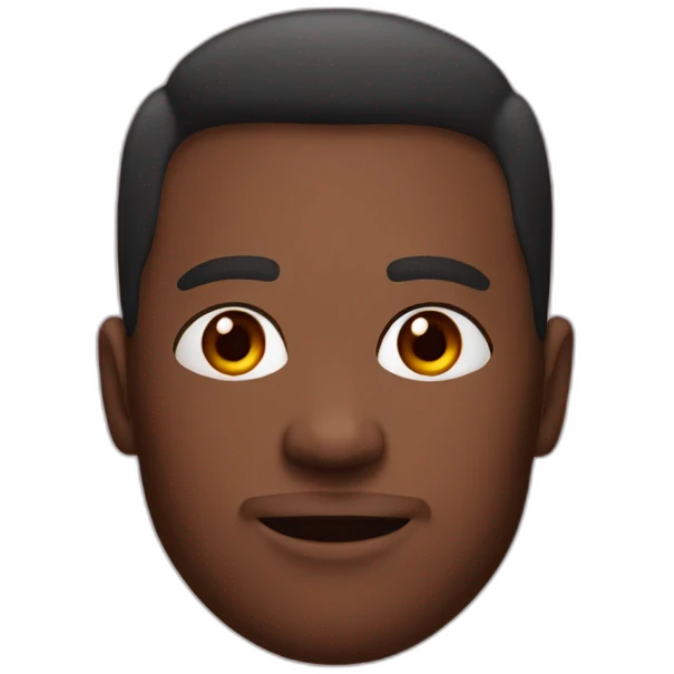 man with red birthmark on face emoji