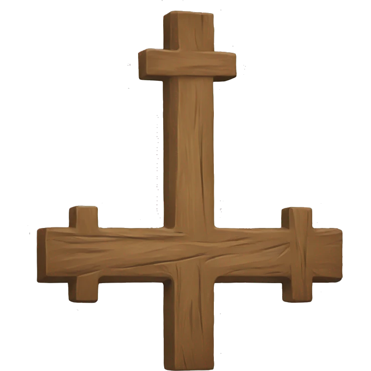 Cross way emoji