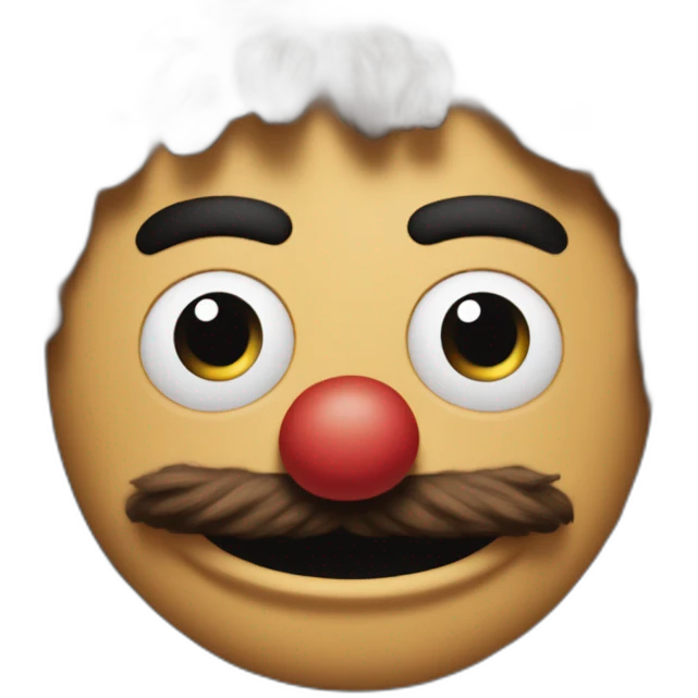 Muppet Bert Is exited emoji