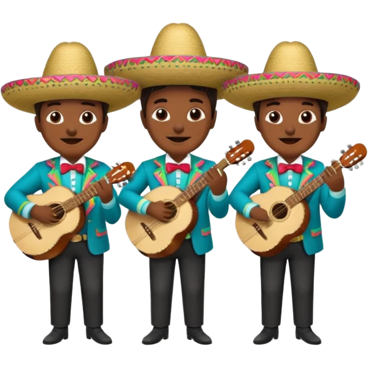 Mariachis emoji
