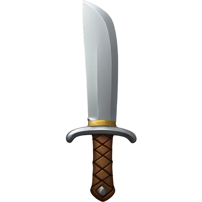 wooden sword
 emoji