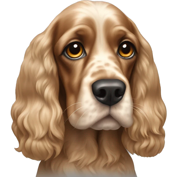 english cocker spaniel emoji