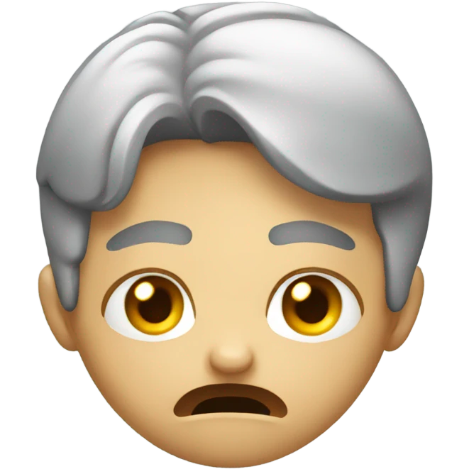 cry panic emoji