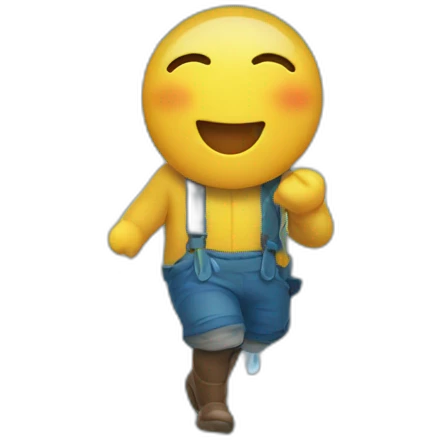 happy rain emoji