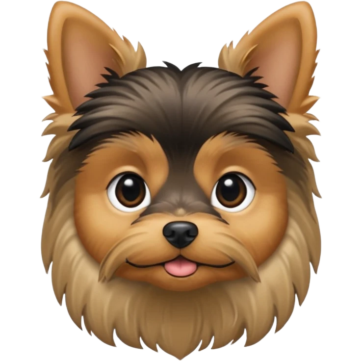 Tiny yorkie emoji