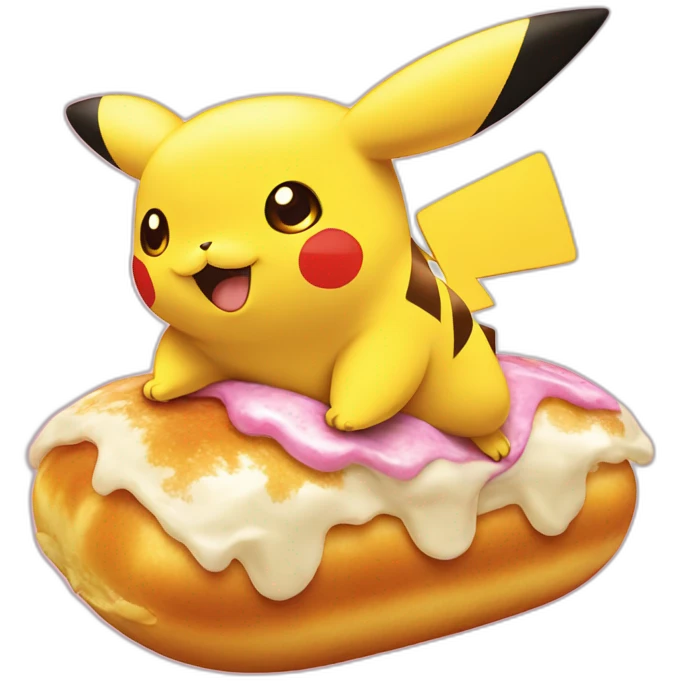 Pikachu éclair emoji