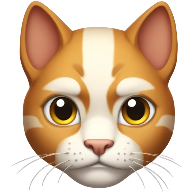 A buff cat emoji