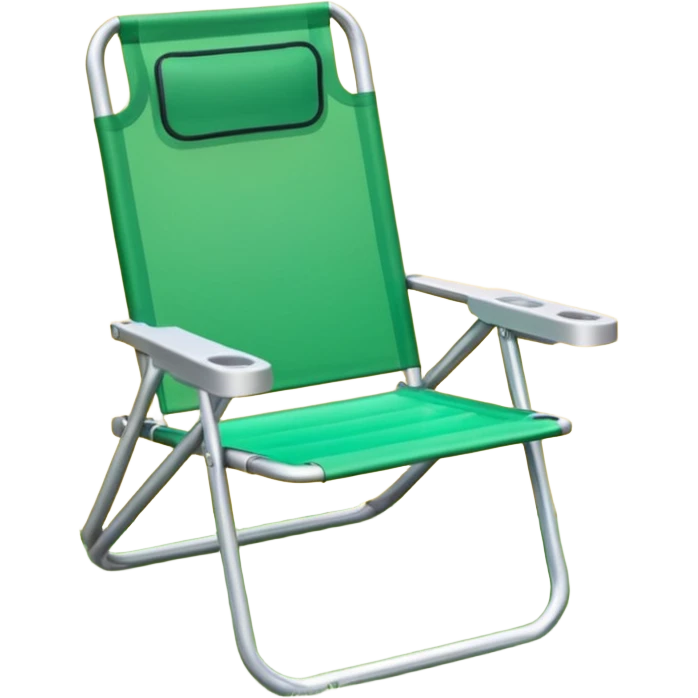 green lawn chair emoji