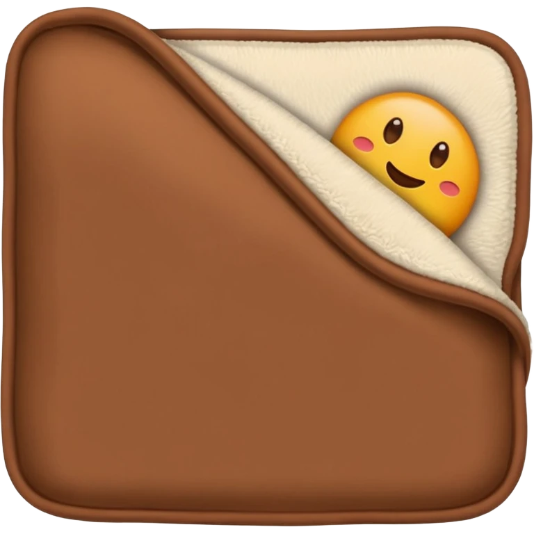 cozy brown emoji
