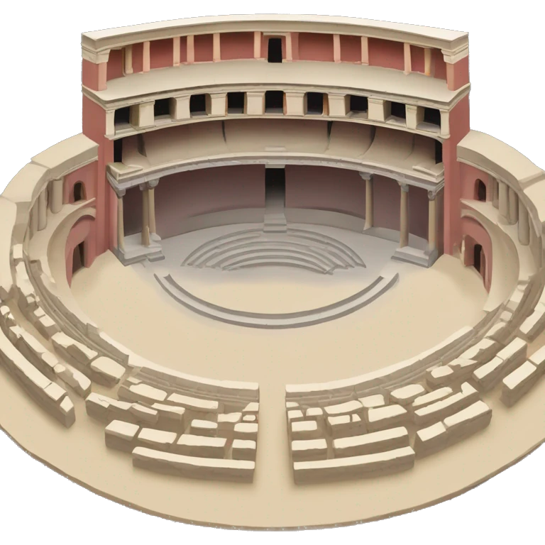 Ancient Greek Epidauros theatre emoji