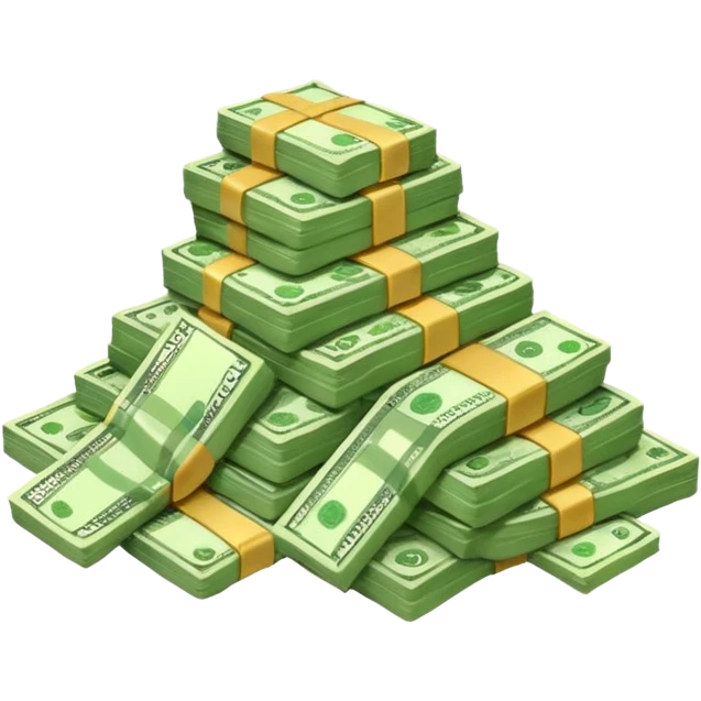 tons of money emoji