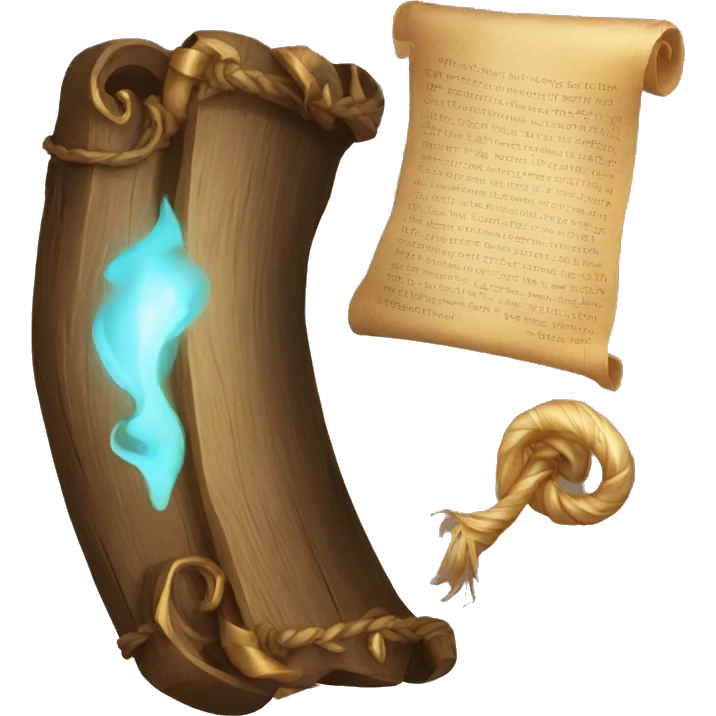  magic spell scrolls emoji