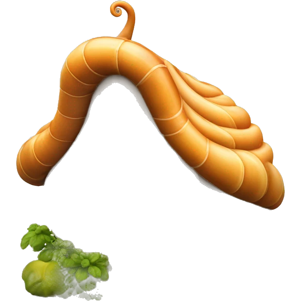 Schnecke mit einem richtigen haus auf dem rücken emoji