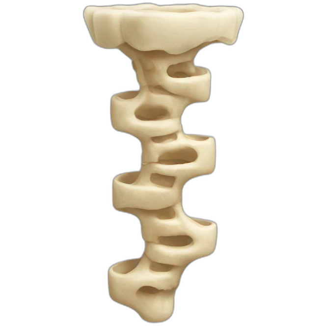 Columna vertebral emoji