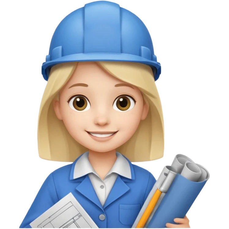 architect little girl emoji