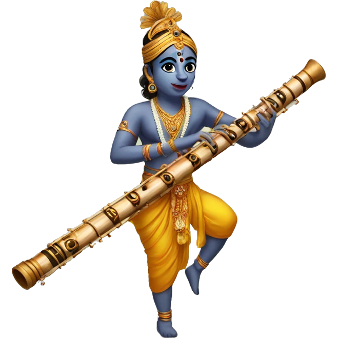 Krishna bansuri emoji