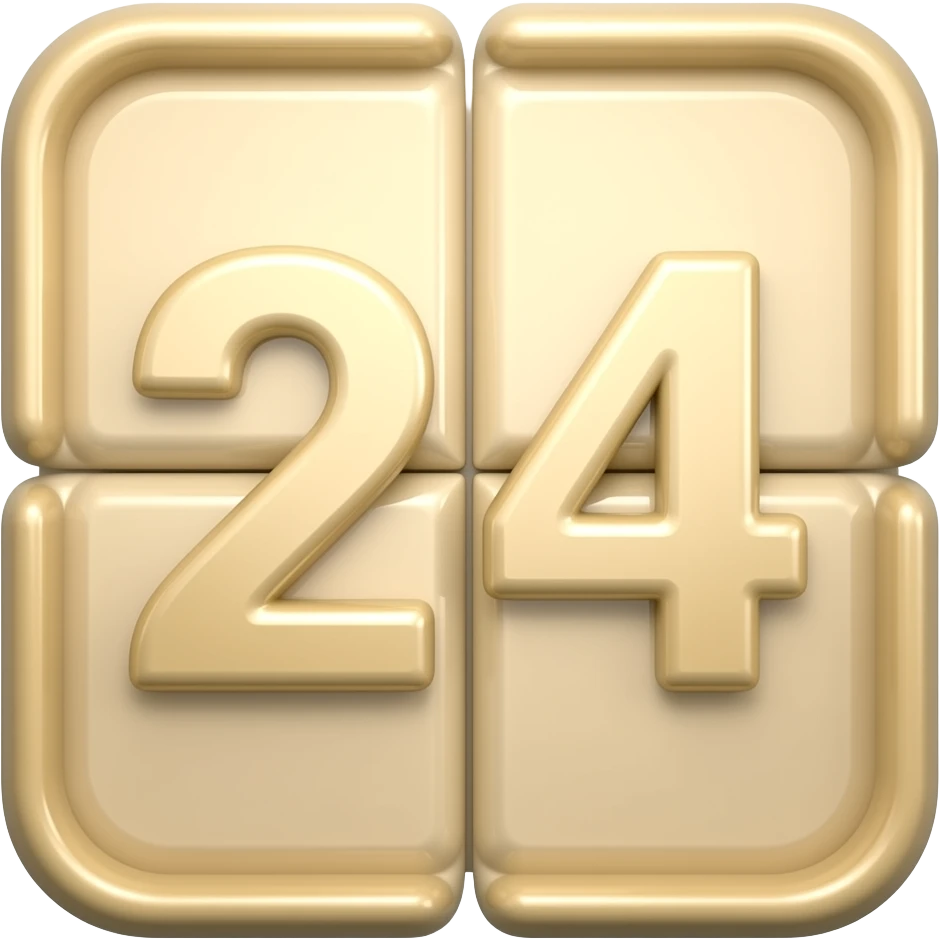 numberblock 24 emoji