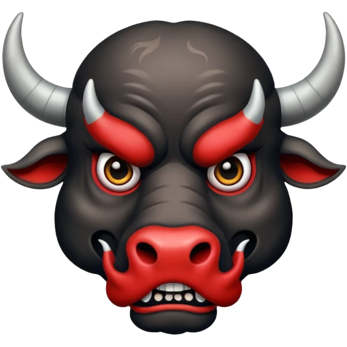 ''tattooed''-scary-looking-bulls with-heavy-face-tattoes emoji