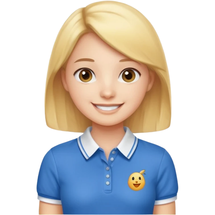 Preppy chica emoji