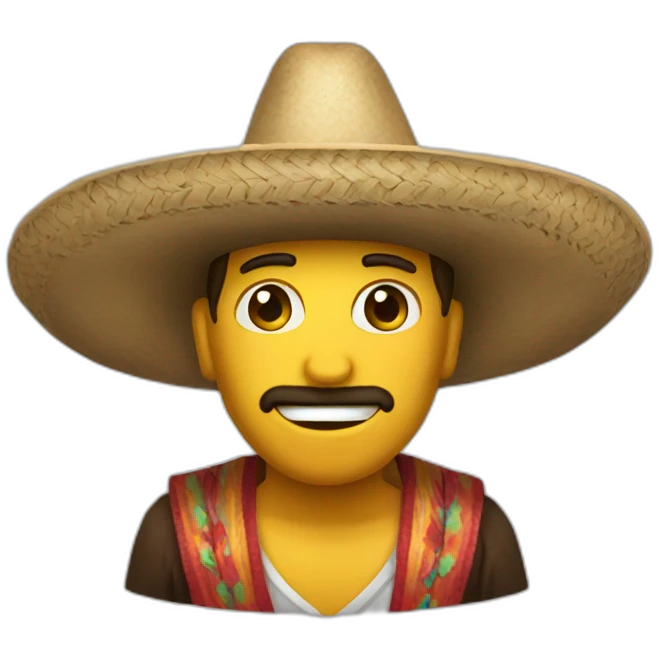 sombrero emoj emoji