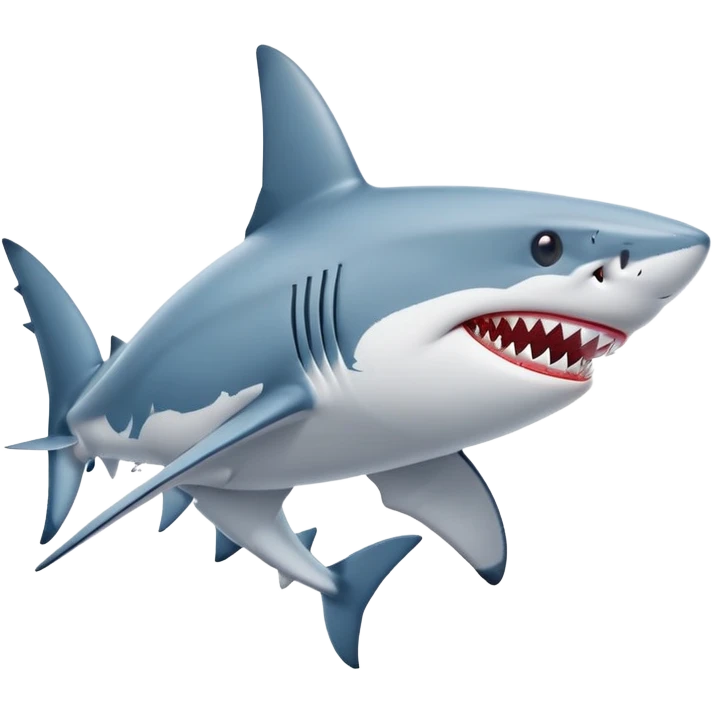 shark with nike posts emoji