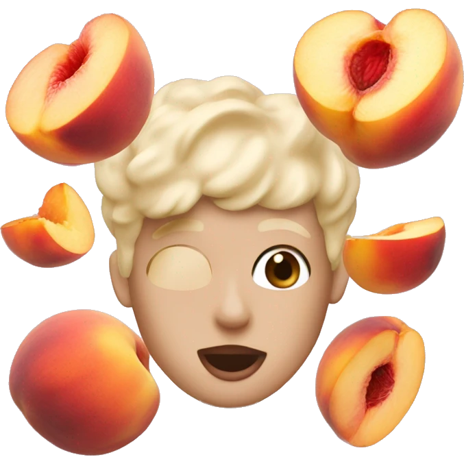 Peaches and cream emoji