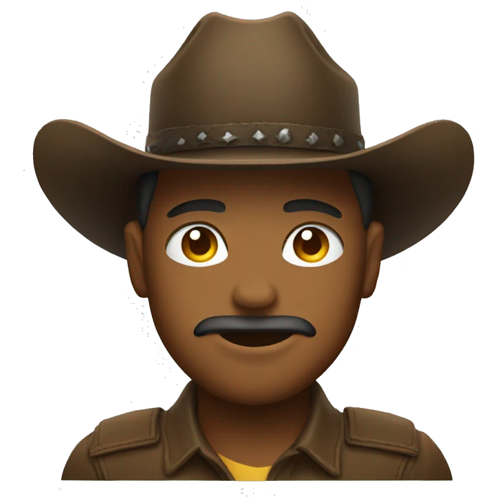 salute emoji with a cowboy hat emoji