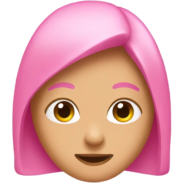 Pink emojis emoji