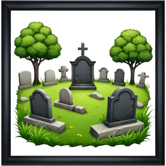 cemetery emoji