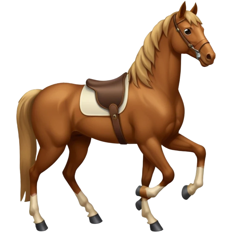 High resolution of A horse emoji