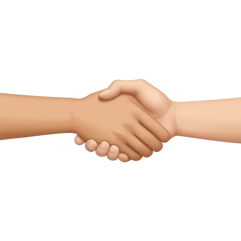 two hand shaking, spitex schweiz logo emoji