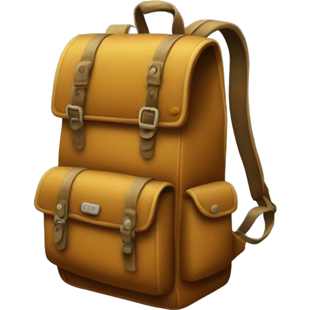 vintage backpack emoji