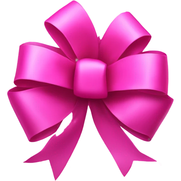 boom with a pink bow emoji