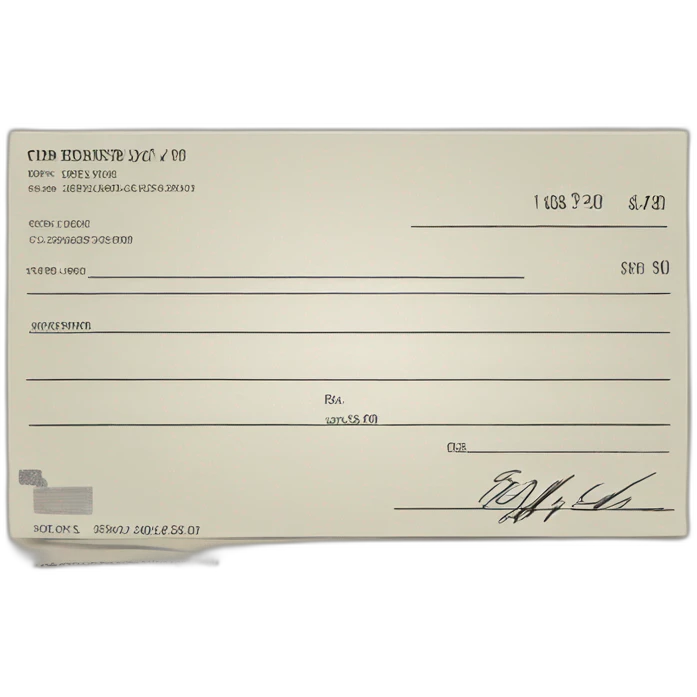 cheque sales emoji