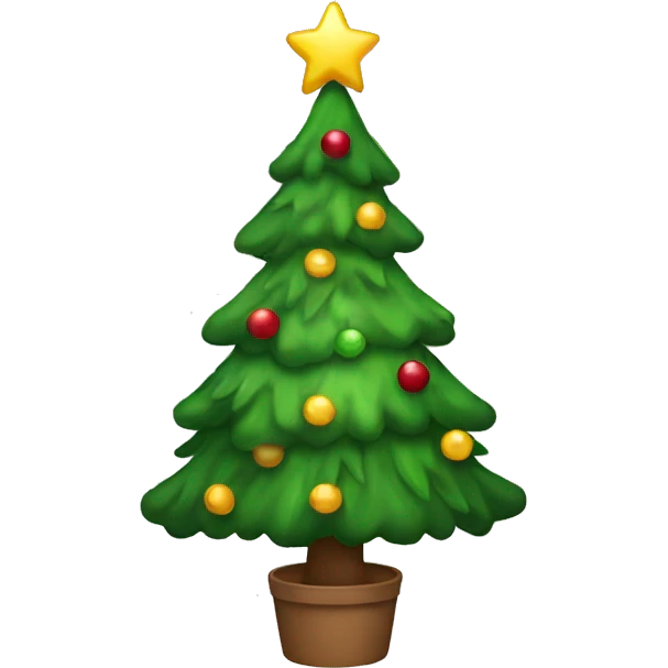 Christmas tree emoji