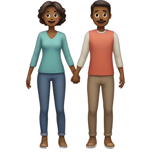 3 people holding hands  emoji
