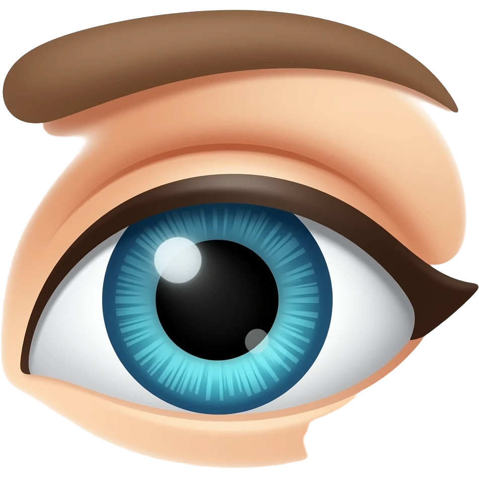 Eyes looking a side emoji