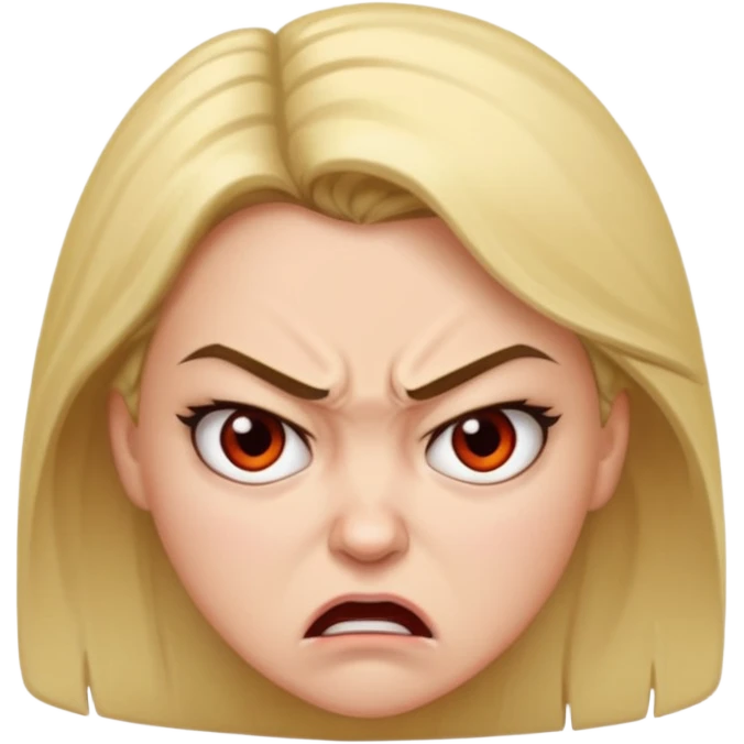 aggressive woman emoji