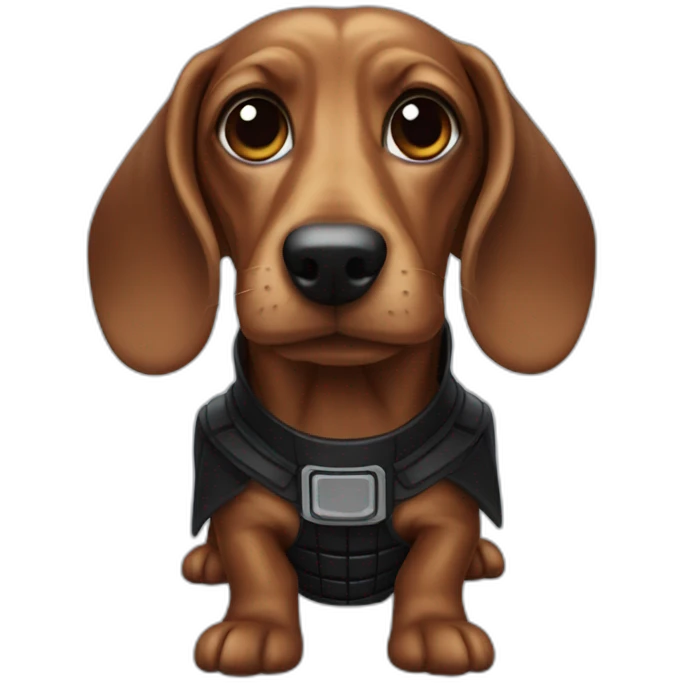 Dachsund vader emoji
